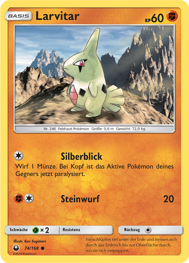 Larvitar - 74 - Sturm am Firmament