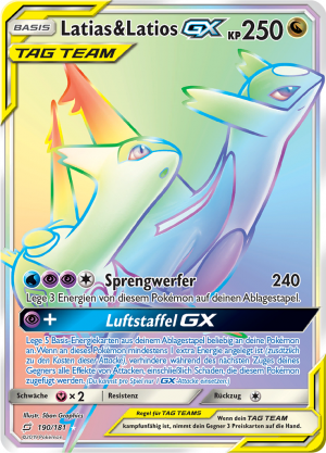 Latias & Latios-GX - 190 - Teams sind Trumpf