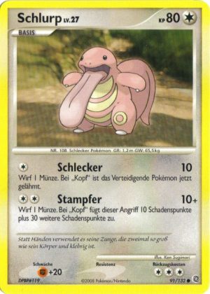 Lickitung - 91 - Ratselhafte Wunder