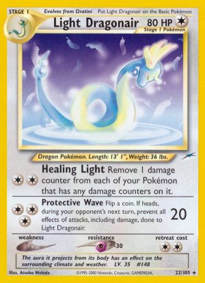 Light Dragonair - Neo Destiny - Unlimited|Light Dragonair - Neo Destiny - First Edition