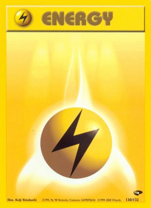 Lightning Energy Gym Challenge Unlimited|Lightning Energy Gym Challenge First Edition