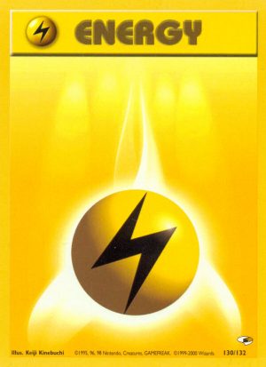 Lightning Energy - Gym Heroes - Unlimited|Lightning Energy - Gym Heroes - First Edition