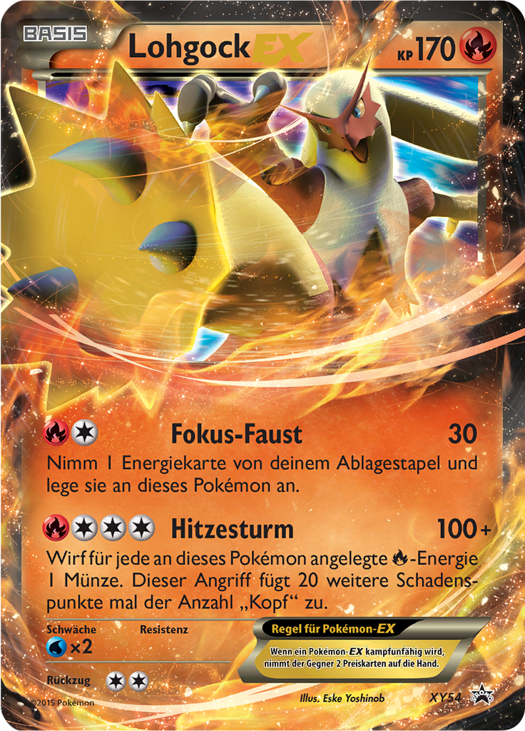 Lohgock-EX - XY54 - XY Promos