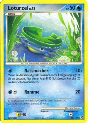 Lotad - 92 - Ratselhafte Wunder