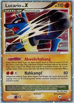 Lucario LV.X - 122 - Geheimnisvolle Schatze