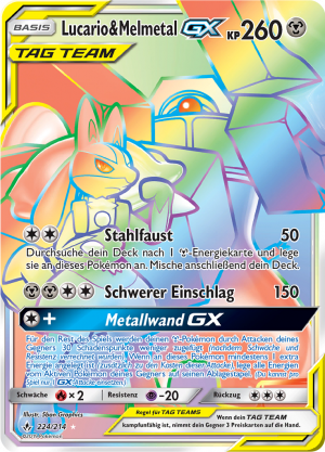Lucario & Melmetal-GX - 224 - Kräfte im Einklang