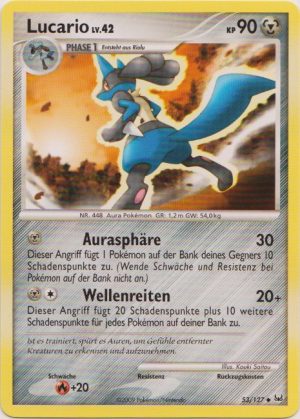 Lucario - 53 - Platin