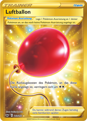 Luftballon - 213 - Schwert & Schild
