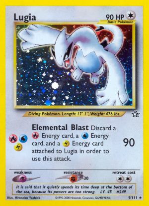 Lugia - Neo Genesis - Unlimited|Lugia - Neo Genesis - First Edition