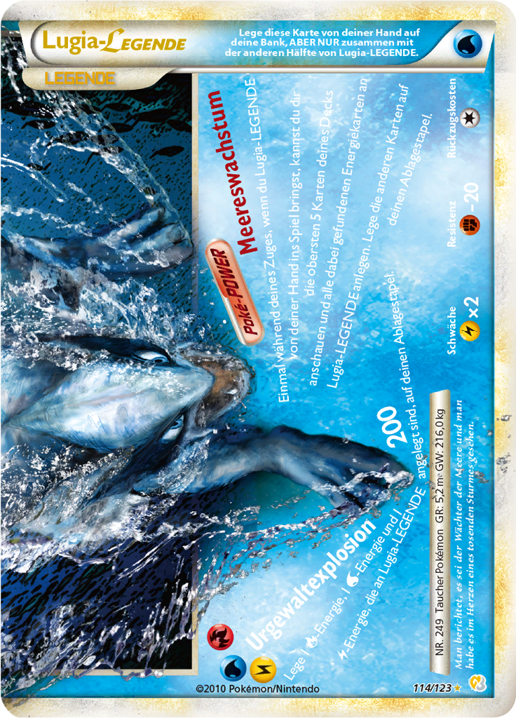 Lugia-LEGENDE - 114 - HeartGold & SoulSilver