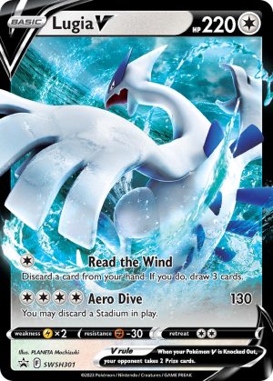 Lugia V-SWSH301-Sword & Shield Promos