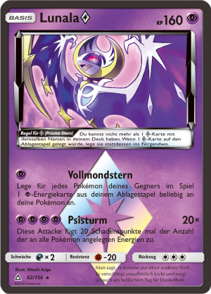 Lunala Prisma-Stern - 62 - Ultra-Prisma