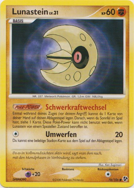 Lunatone - 76 - Epische Begegnungen