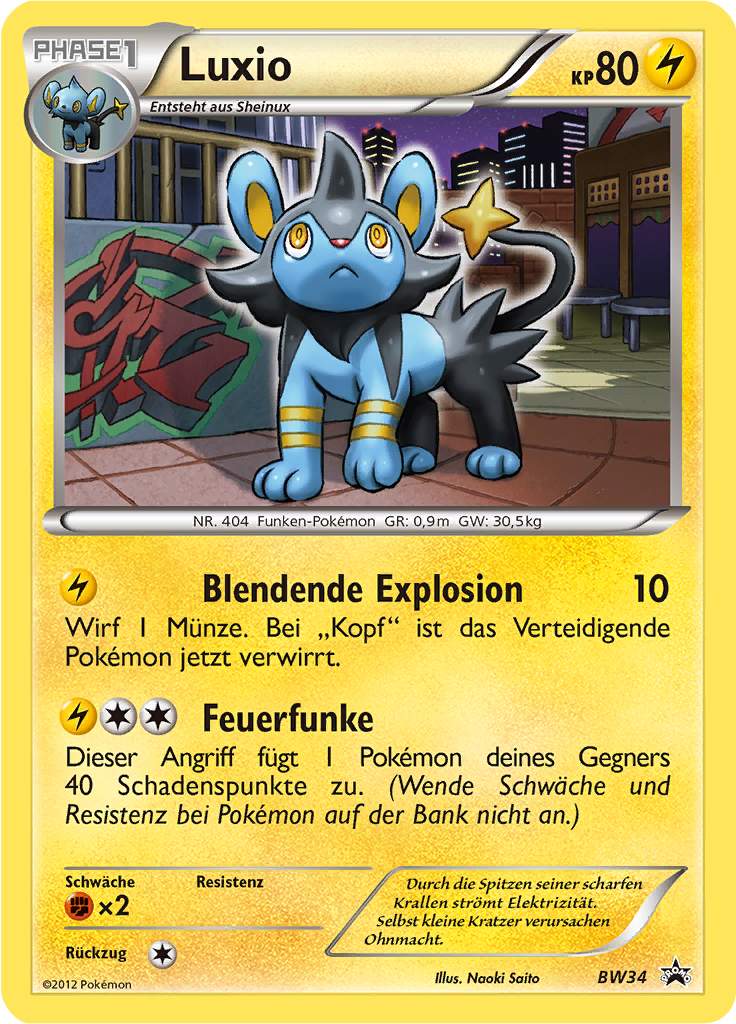 Luxio - BW34 - Black & White Promos