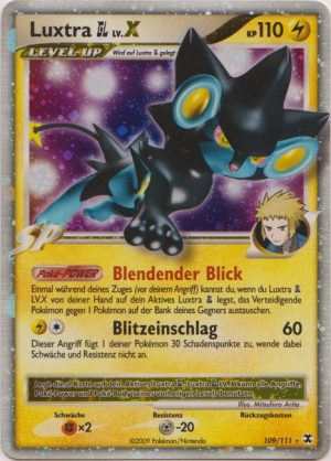 Luxray GL LV.X - 109 - Aufstieg der Rivalen