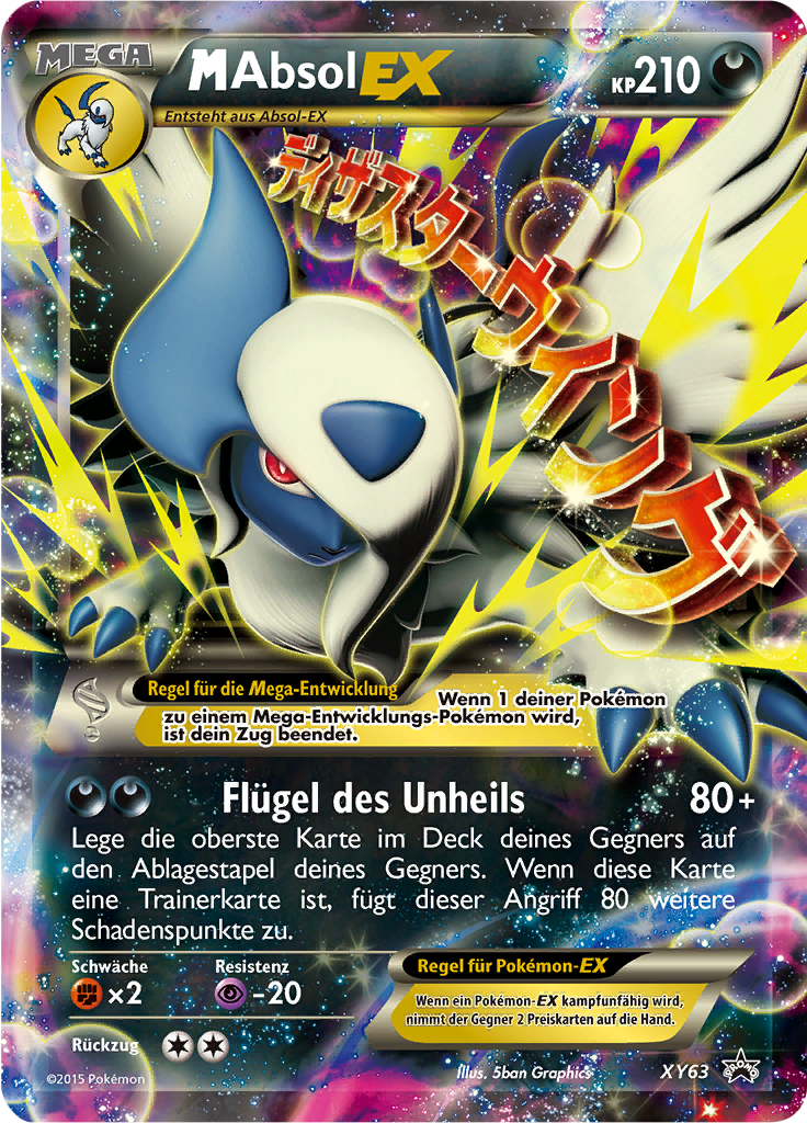 M-Absol-EX - XY63 - XY Promos