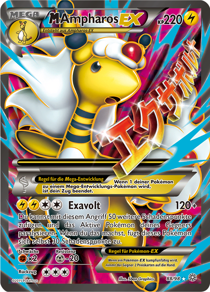 M-Ampharos-EX - 88 - Ewiger Anfang
