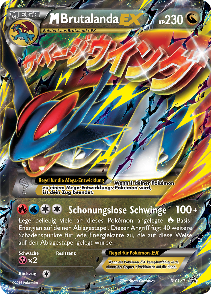 M-Brutalanda-EX - XY171 - XY Promos