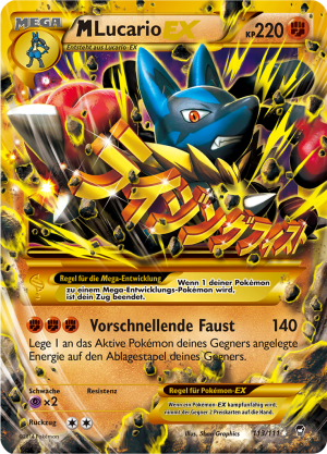 M-Lucario-EX - 113 - Fliegende Fäuste