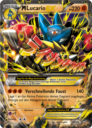 M-Lucario-EX - 55 - Fliegende Fäuste