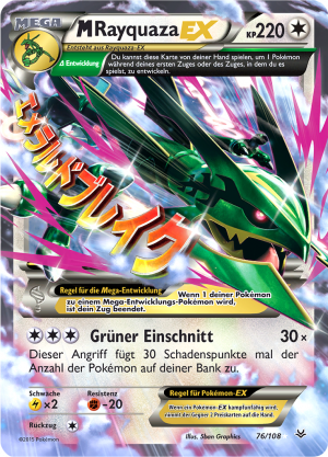 M-Rayquaza-EX - 76 - Drachenleuchten