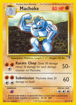 Machoke - 51 - Legendary Collection|Machoke - 51/110 - Revers Holo - Legendary Collection