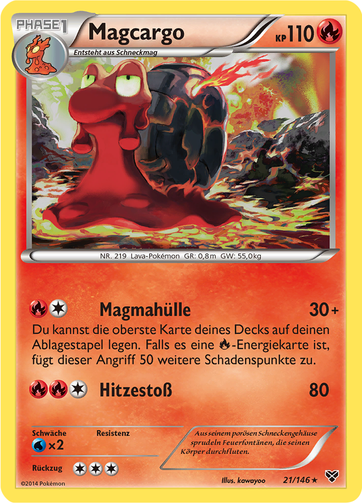 Magcargo - 21 - XY