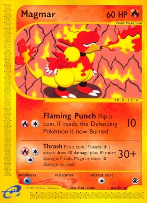 Magmar - Expedition Base set|Magmar - Expedition Base set - Reverse Holo