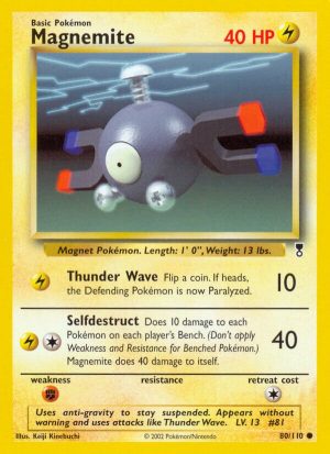 Magnemite - 80 - Legendary Collection|Magnemite - 80/110 - Revers Holo - Legendary Collection