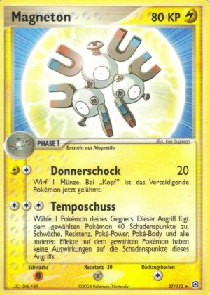 Magneton - 27 - Feuerrot & Blattgrun