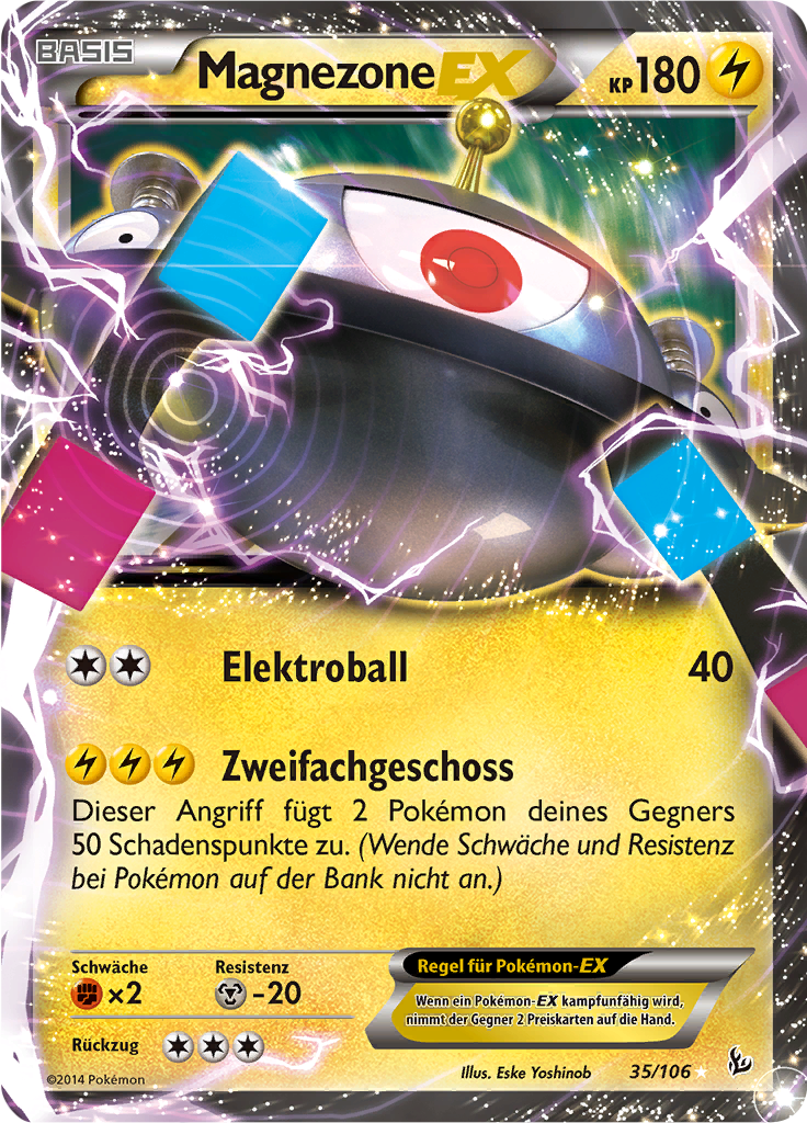 Magnezone-EX - 35 - Flammenmeer