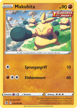 Makuhita - 142 - Fusionsangriff