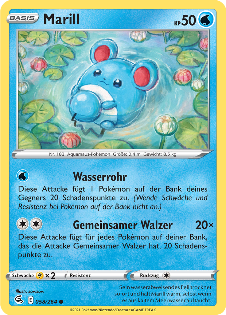 Marill - 58 - Fusionsangriff