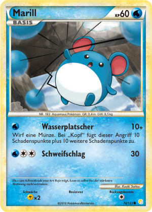 Marill - 74 - HeartGold & SoulSilver