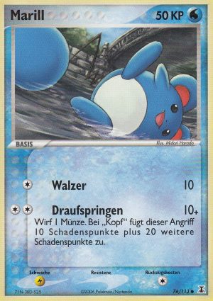 Marill - 76 - Delta Species