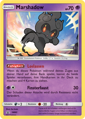 Marshadow - SM85 - Sun & Moon Promos
