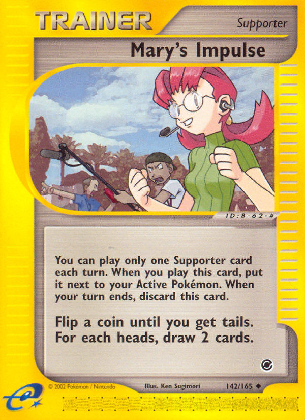 Mary’s Impulse - Expedition Base set|Mary’s Impulse - Expedition Base set - Reverse Holo