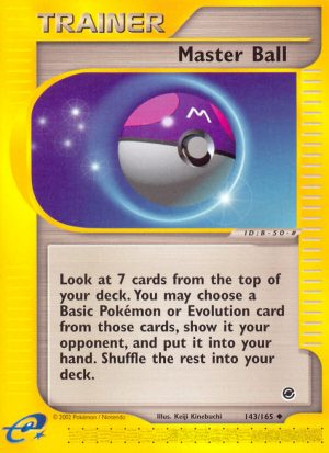 Master Ball - Expedition Base set|Master Ball - Expedition Base set - Reverse Holo