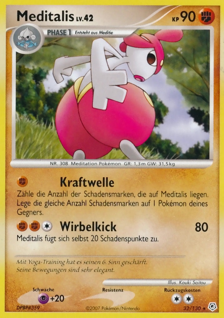 Medicham - 32 - Diamant & Perl