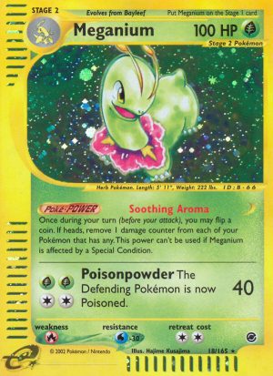 Meganium - Expedition Base set|Meganium - Expedition Base set - Reverse Holo