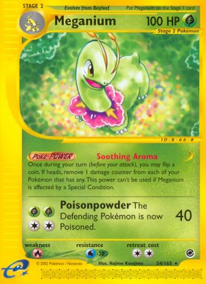 Meganium - Expedition Base set|Meganium - Expedition Base set - Reverse Holo