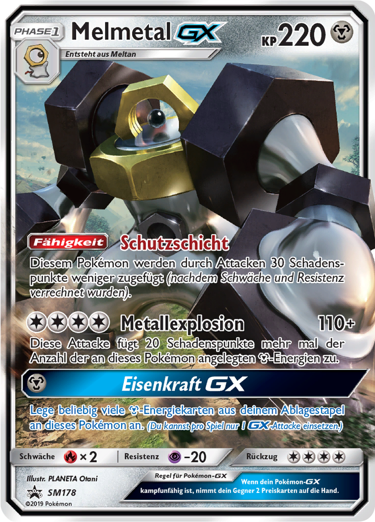 Melmetal-GX - SM178 - Sun & Moon Promos
