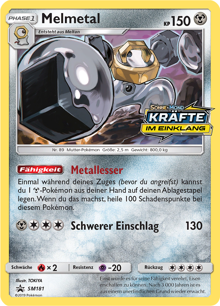 Melmetal - SM181 - Sun & Moon Promos
