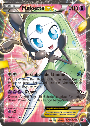 Meloetta-EX - RC25 - Legendäre Schätze