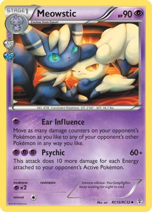 Meowstic - RC15 - Generations