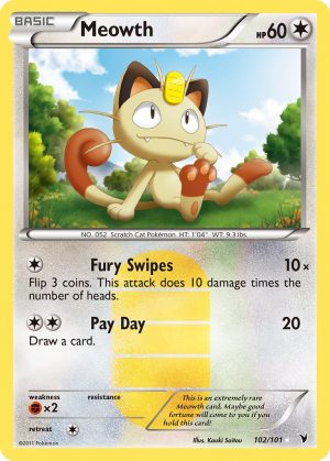Meowth - 102 - Noble Victories