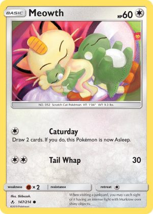 Meowth - 147 - Unbroken Bonds