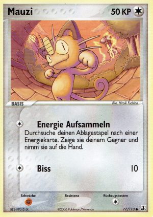 Meowth - 77 - Delta Species