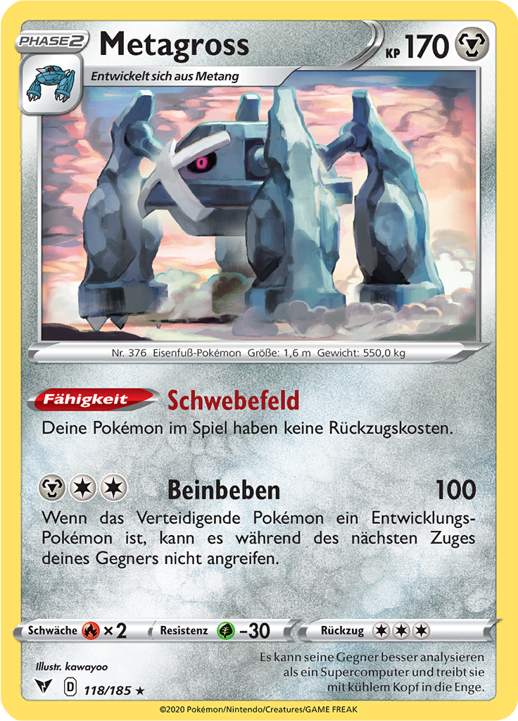 Metagross - 118 - Farbenschock