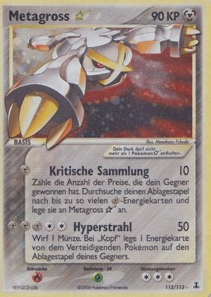 Metagross Star - 113 - Delta Species